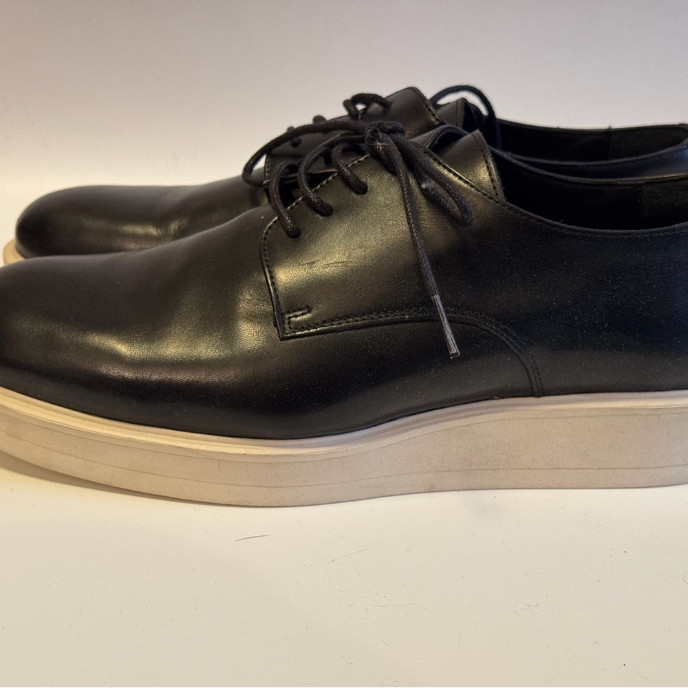Generic Man x Public School AW2013 Men's Black Leather Shoes - Picture 3 of 12